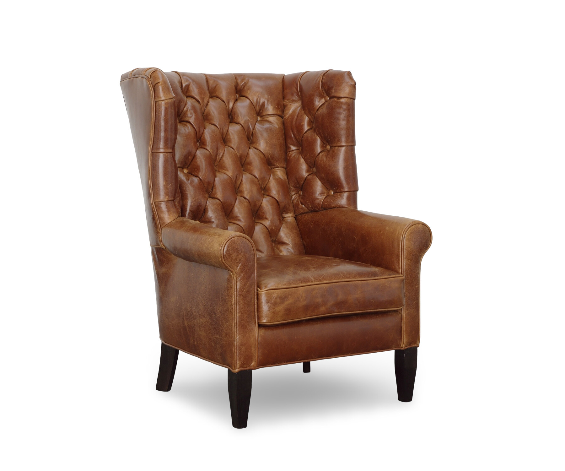 Cigar Chair by CC Leather in Cambridge Sycamore